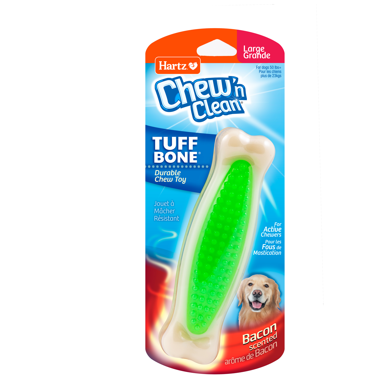 Hartz® Chew ‘n Clean® Tuff Bone® Large