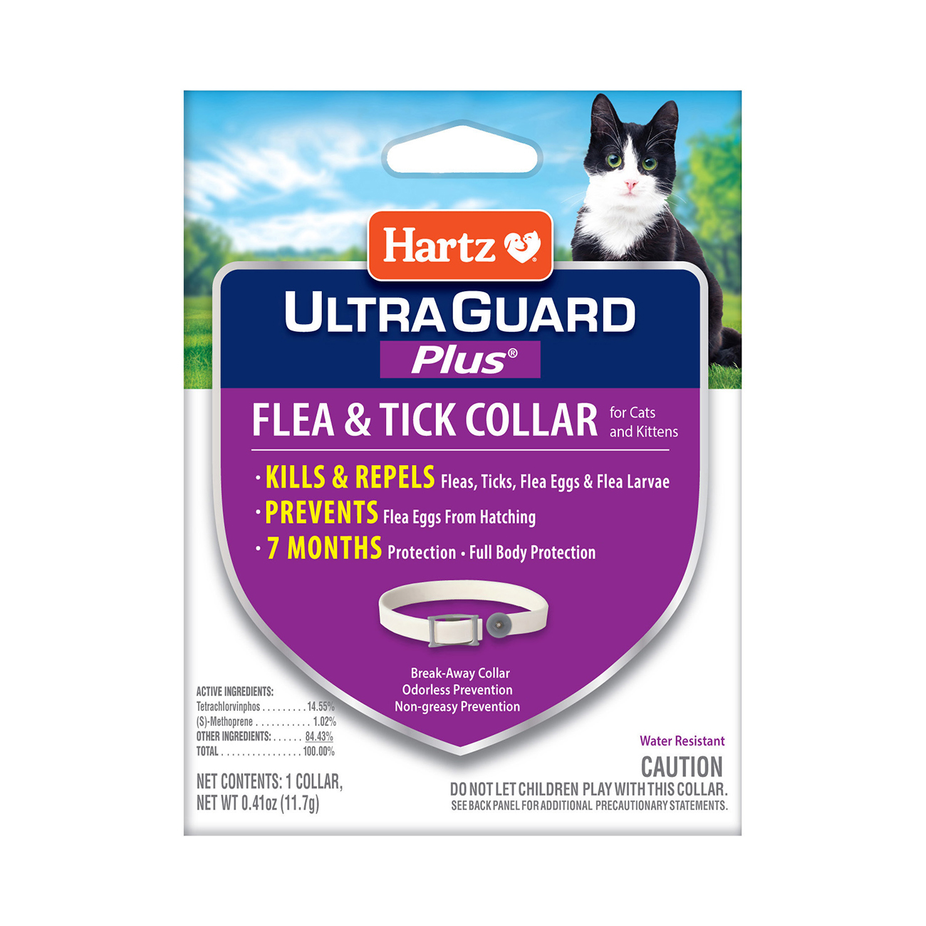 Hartz® UltraGuard Plus® Flea & Tick Collar for Cats and Kittens