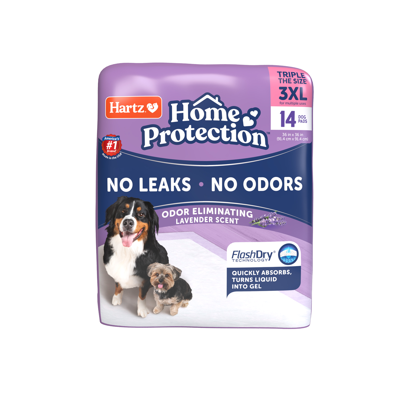 Hartz® Home Protection® 3XL Odor Eliminating Dog Pads - 14 Count