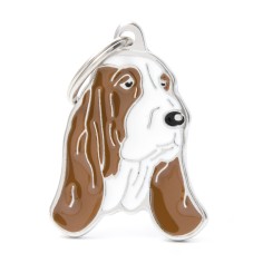 Friends Basset Hound ID Tag