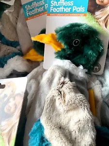 PATO PELUCIA S/ ENCHIMENTO P