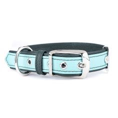 Light Green Firenze Collar en Genuine Leather