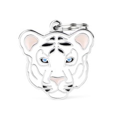 Wild White Tiger ID Tag