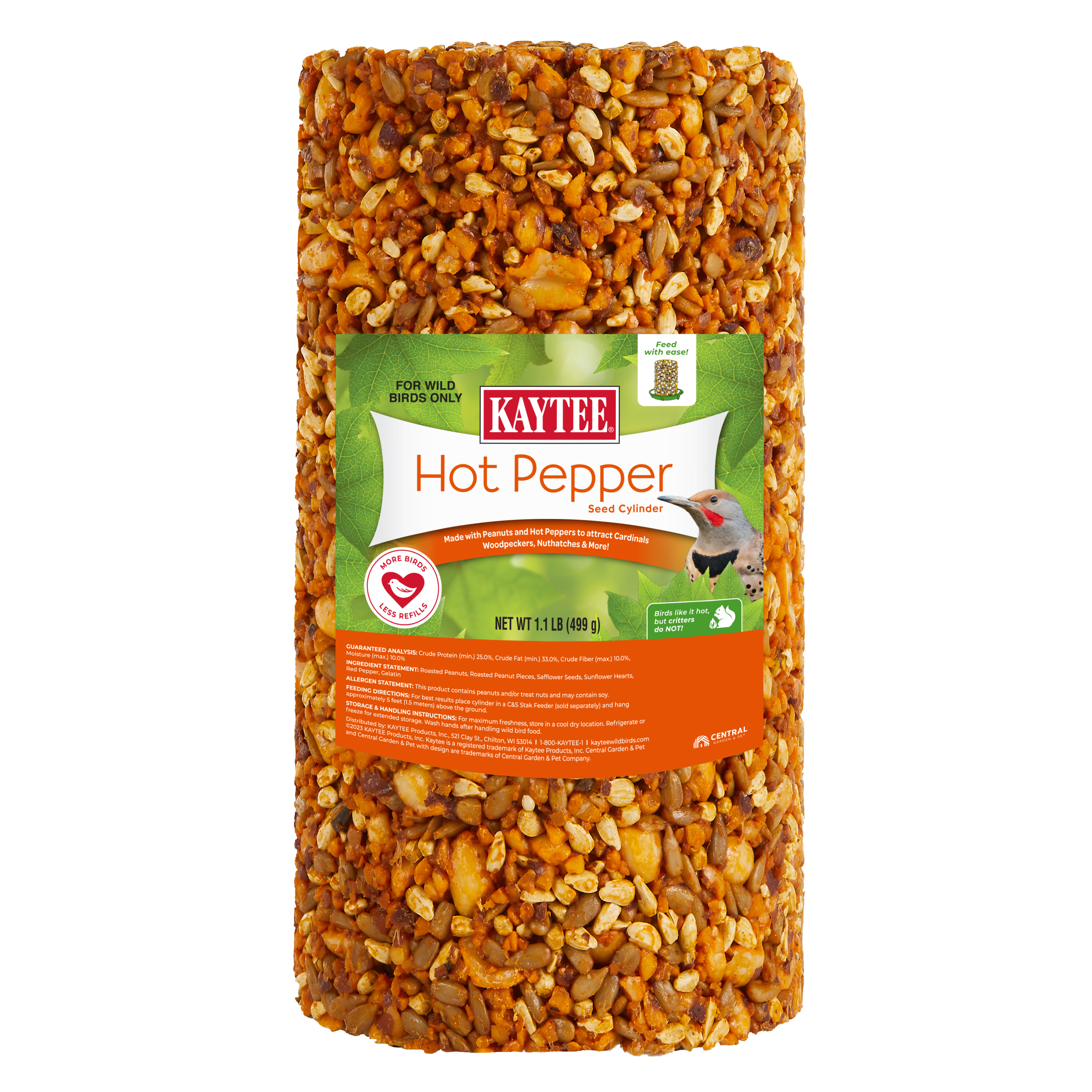Kaytee Hot Pepper Seed Cylinder