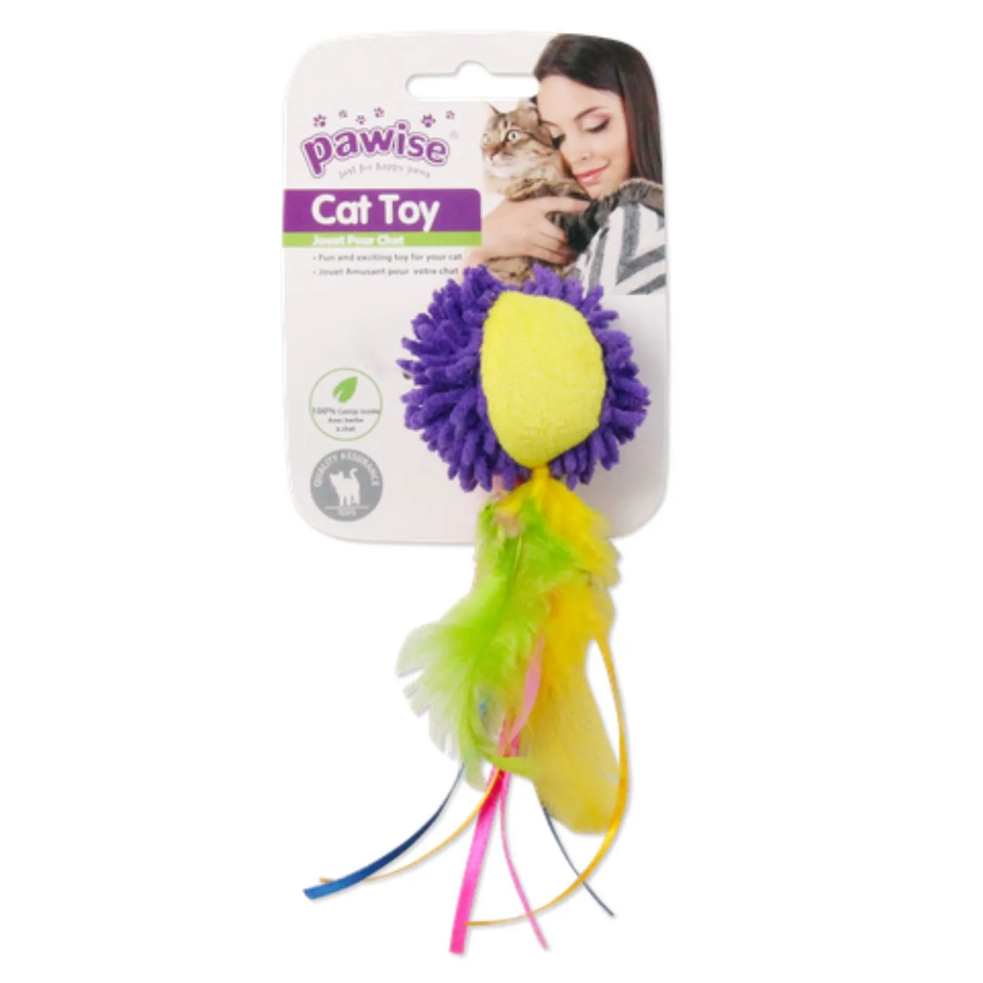 MEOW LIFE - BOLA COM CAUDA - C/ CATNIP
