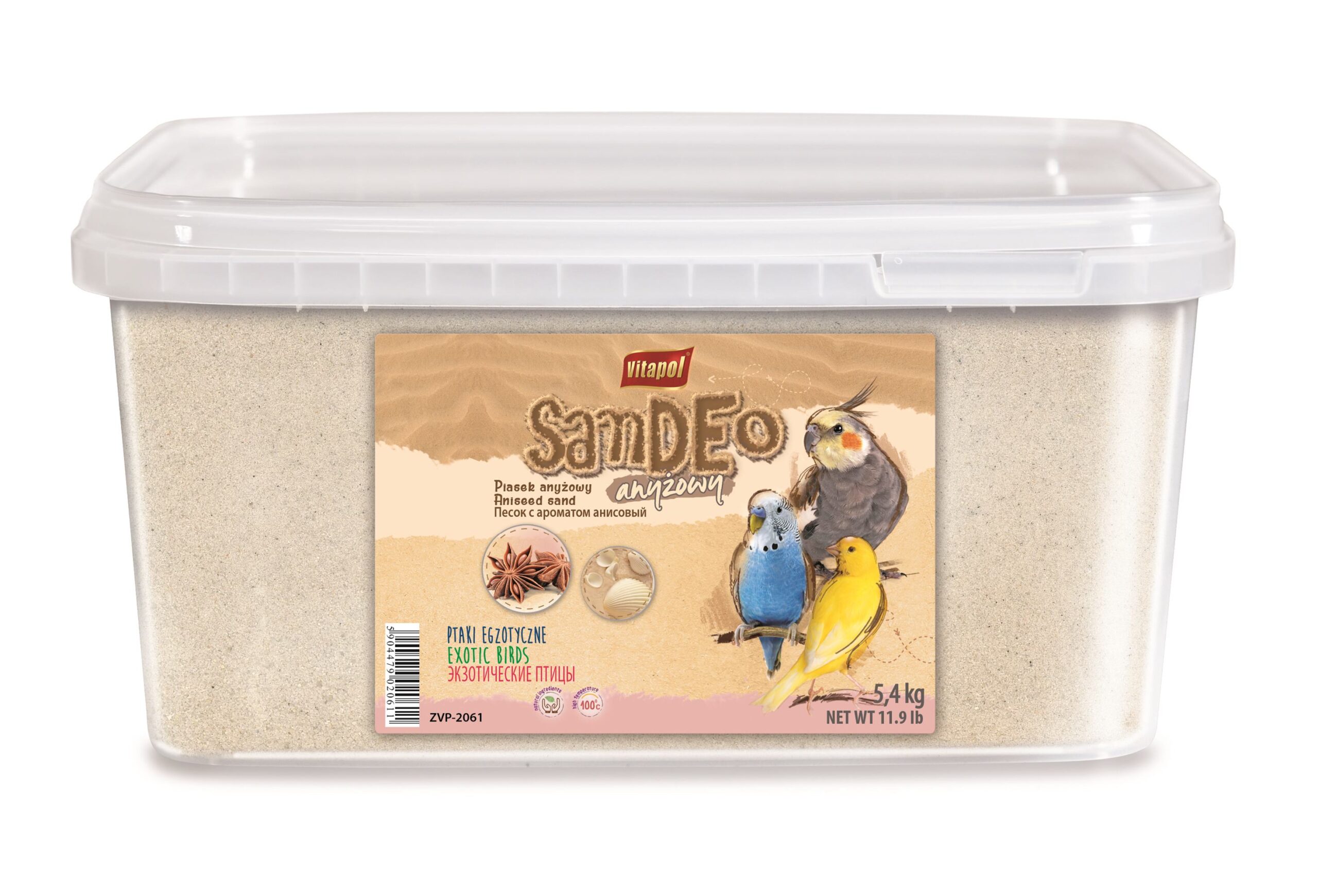 Piasek dla ptaków anyżowy 5,4 kg