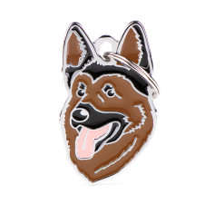 Friends German Shepherd ID Tag