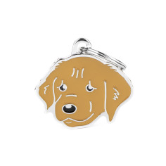 Friends Brown Golden Retriever ID Tag