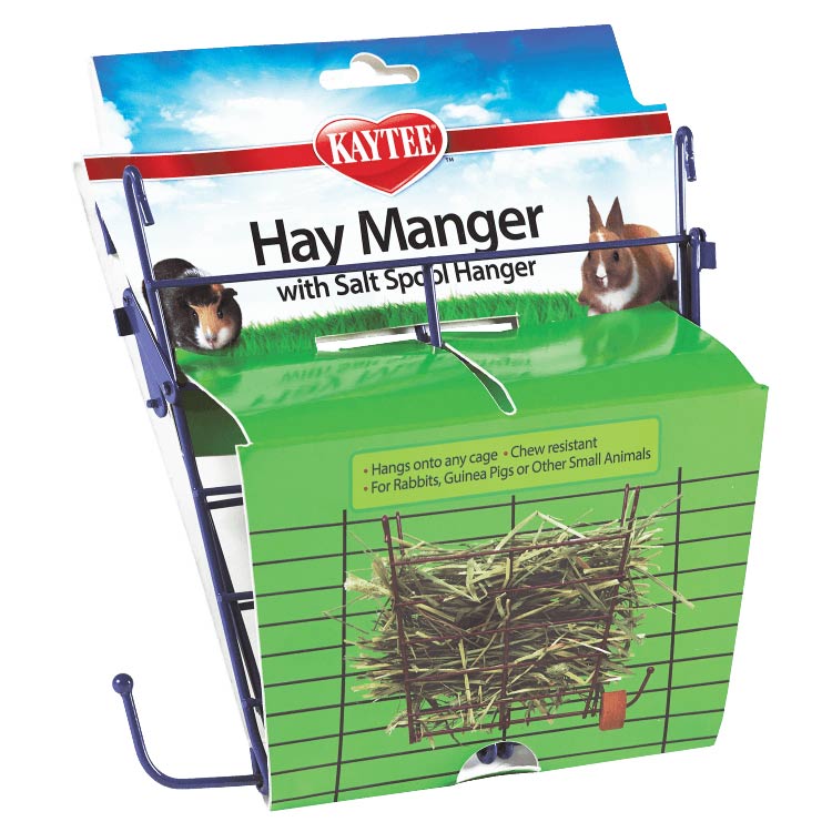 Kaytee Hay Manger Feeder With Salt Hanger