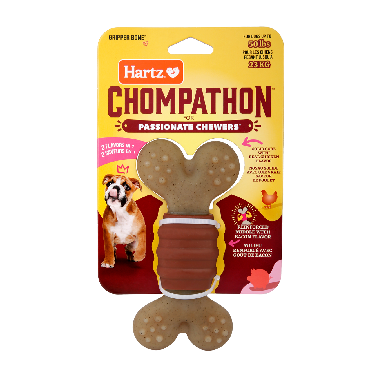 Hartz® Chompathon™ Gripper Bone™ for Passionate Chewers™