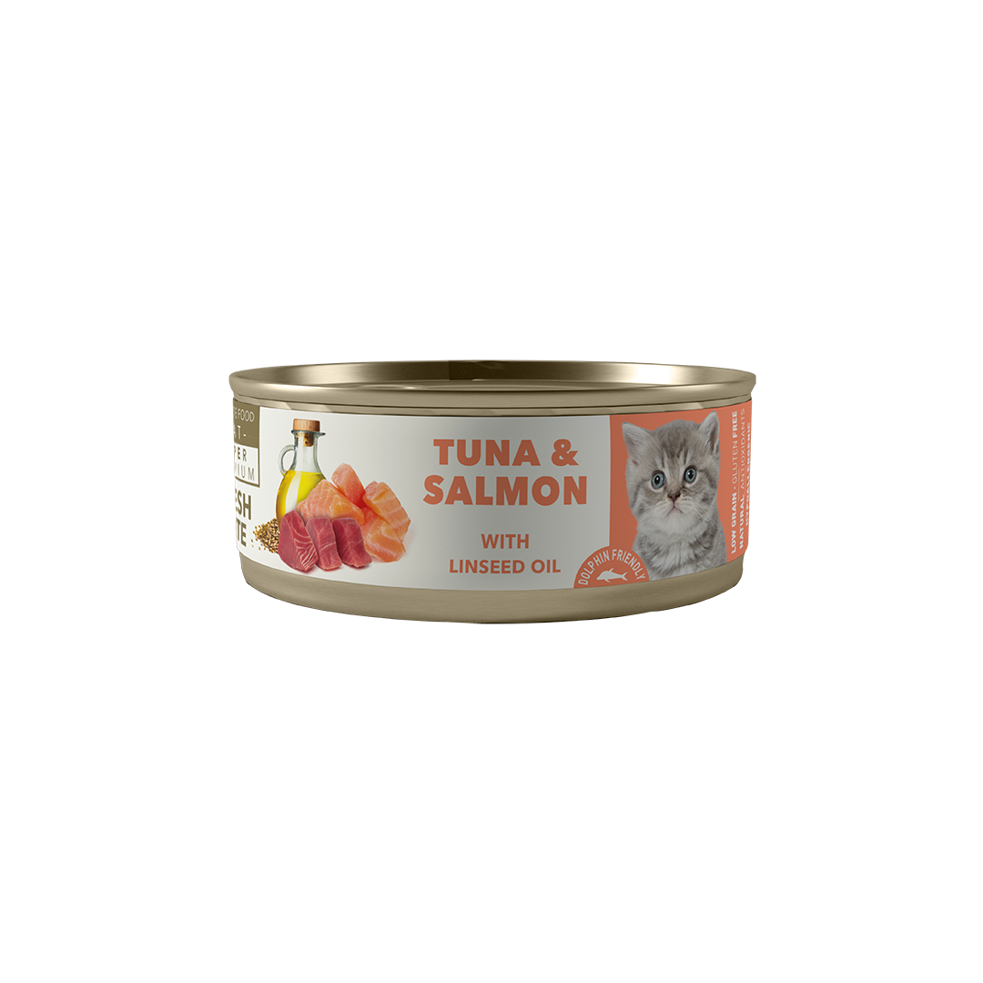 Amity Tuna And Salmon Kitten Wet Food