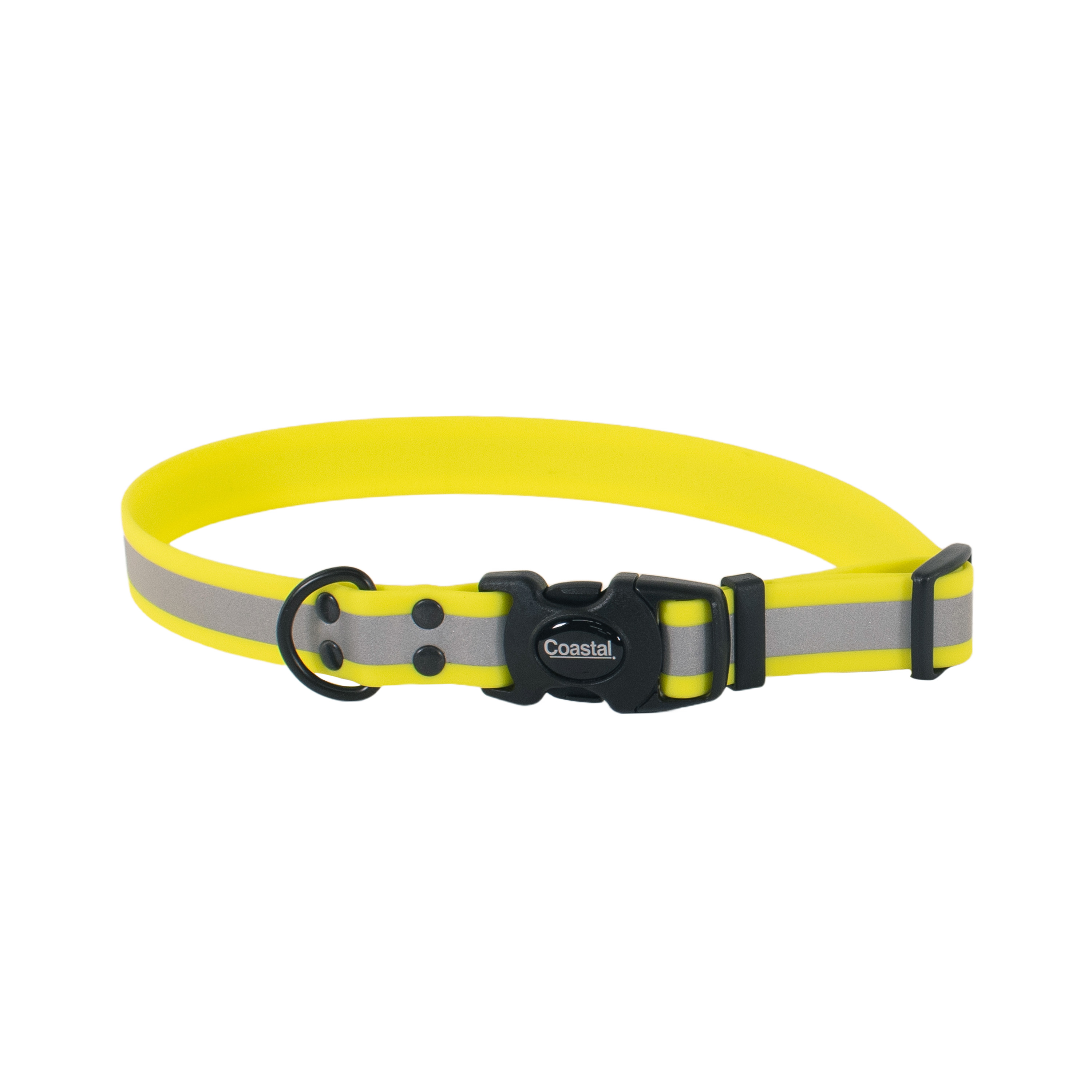 Water & Woods BioThane Reflective Adjustable Dog Collar