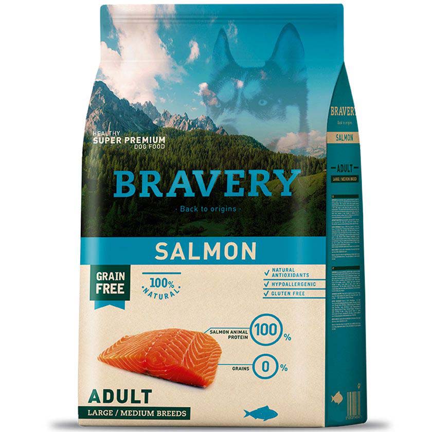Salmon Adulto Grande Raza Mediana