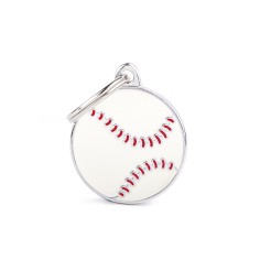 Charms Pequeño Baseball ID Tag