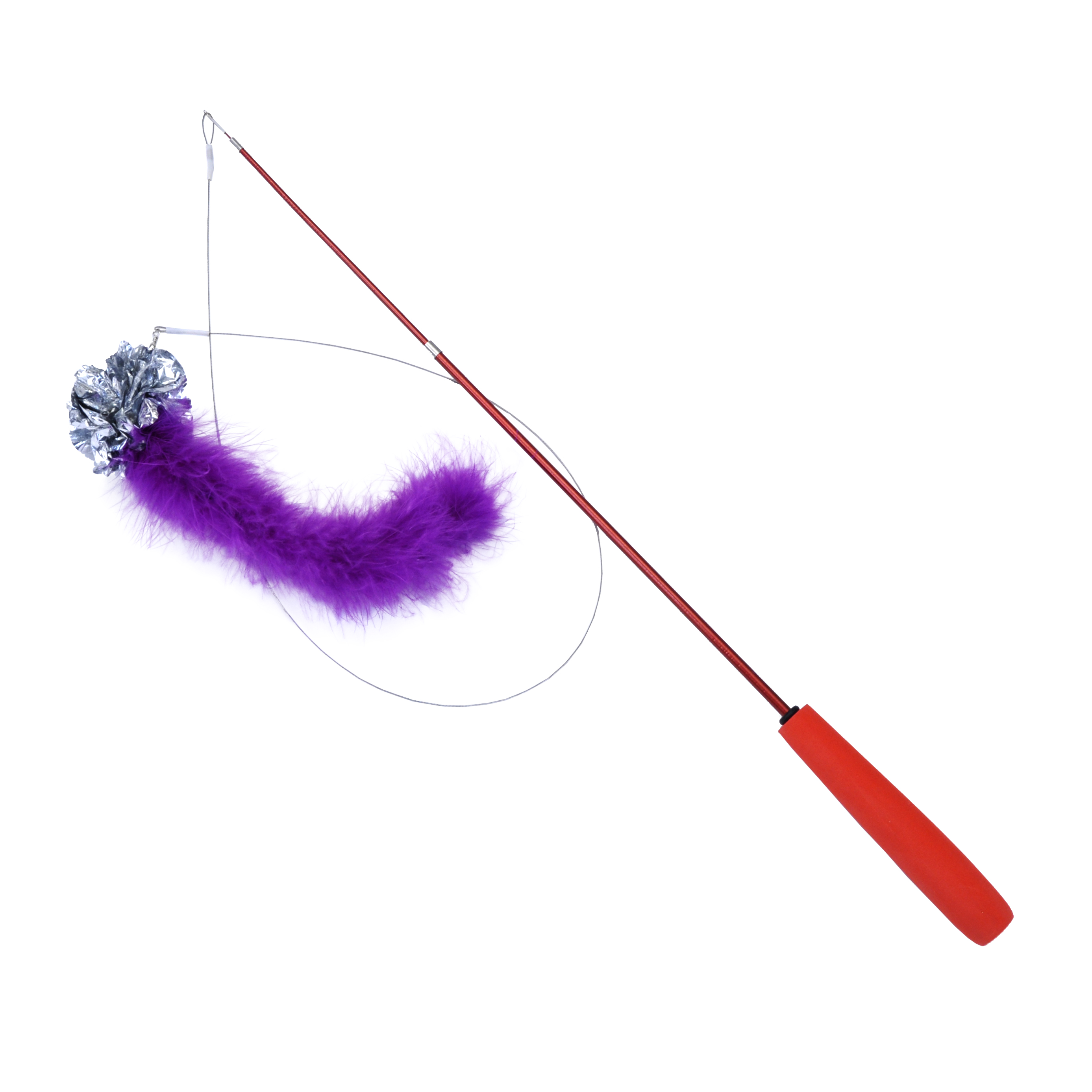 Turbo Telescoping Teaser with Crinkle Tail