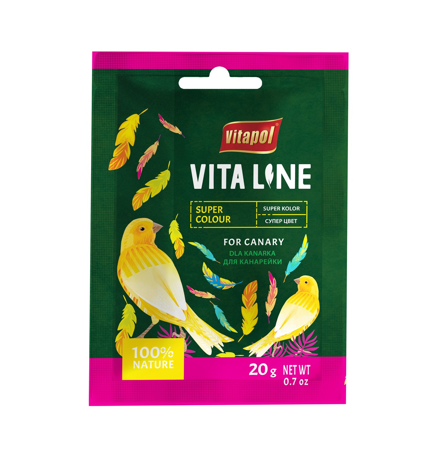 Vitaline superkolor dla kanarka 20 g