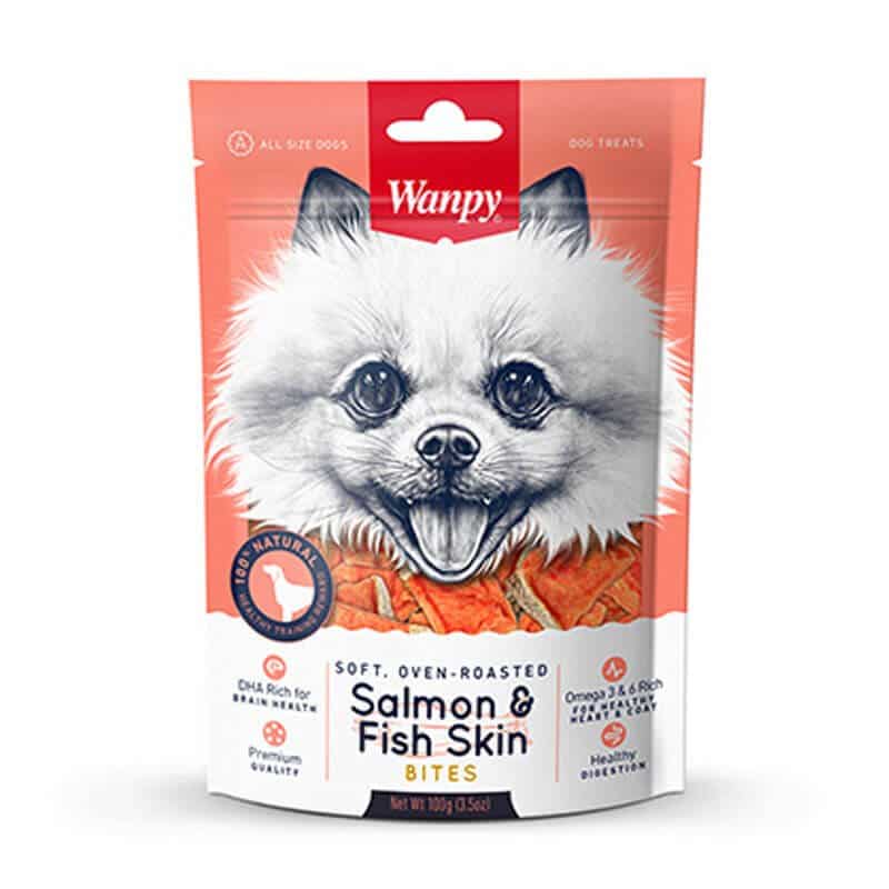 Soft Salmon & Fish Skin Bites for Dogs