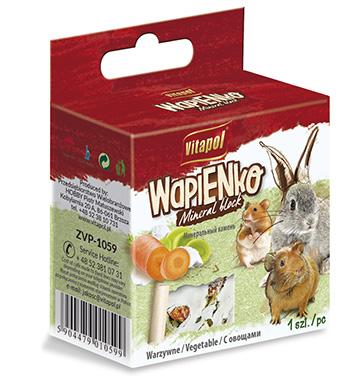 Wapienko warzywne dla gryzoni i królika 40 g