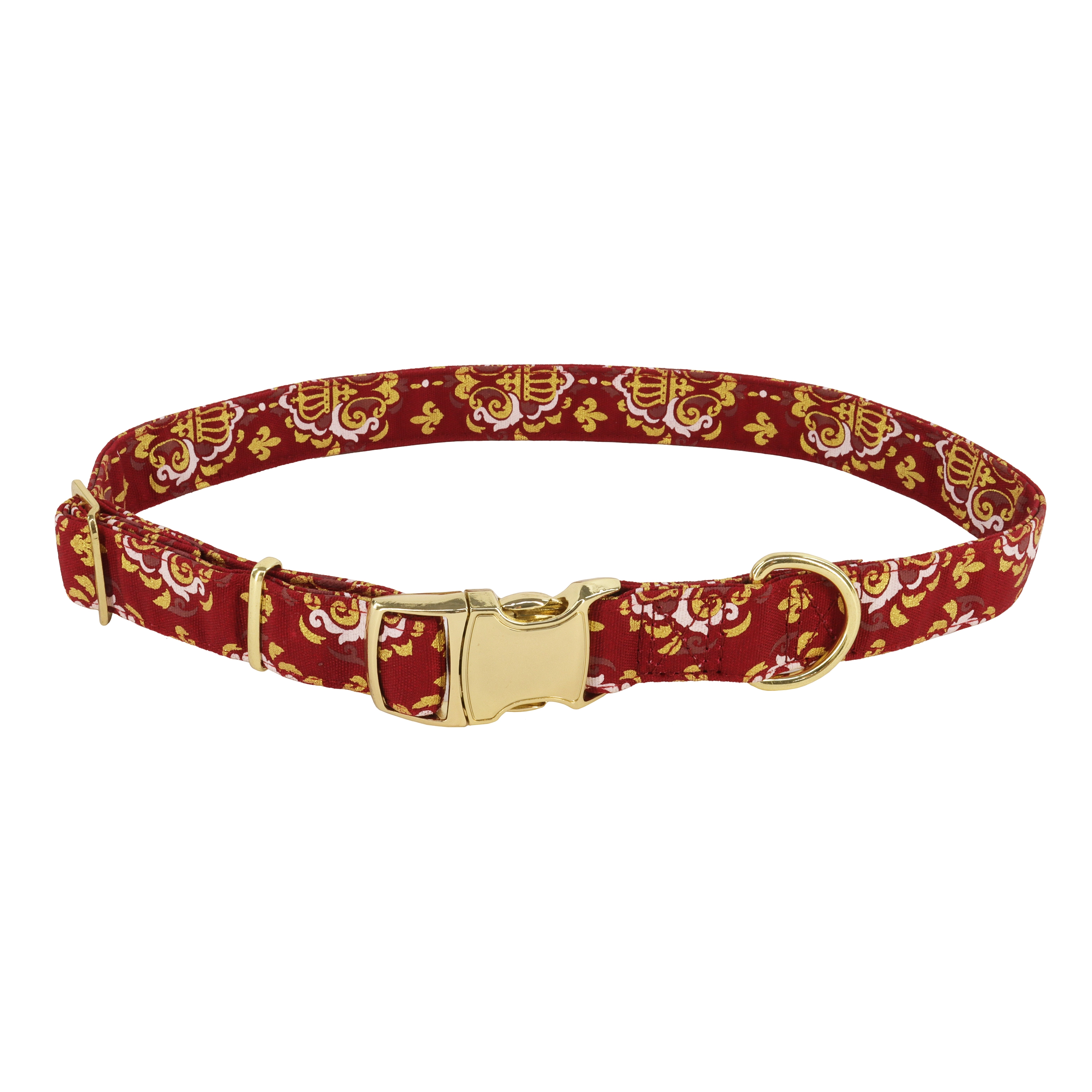 Accent Metallic Adjustable Dog Collar