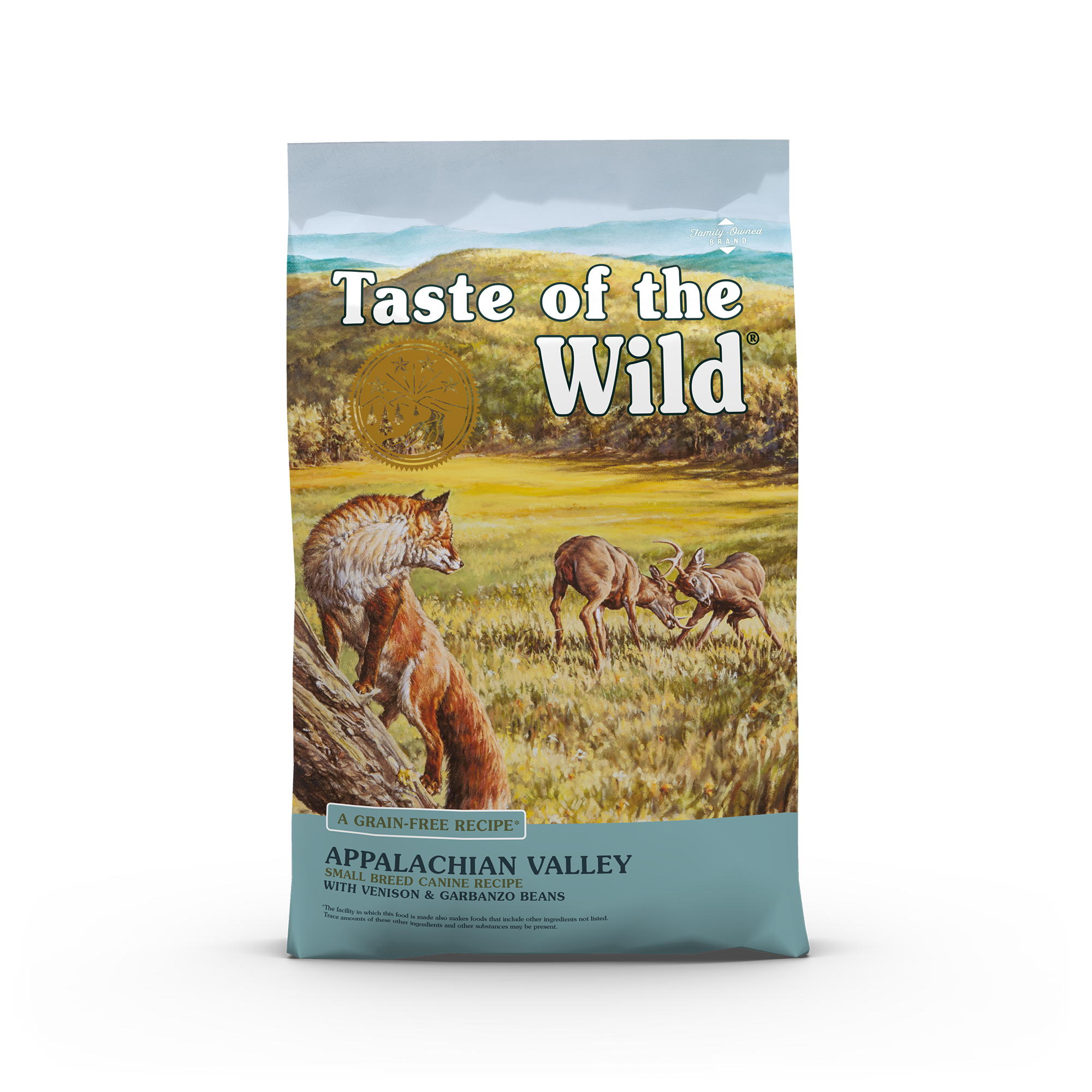 Appalachian Valley Small Breed Canine Recipe with Venison & Garbanzo Beans