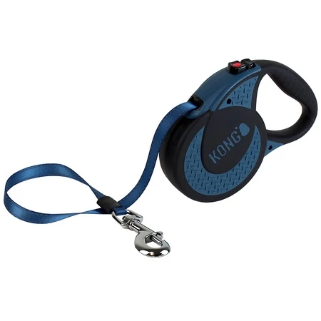 KONG Retractable Correa Ultimate Blue