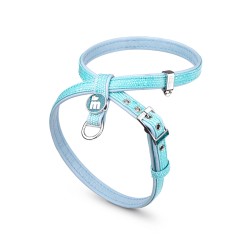 Turquoise Saint Tropez X-Harness en Synthetic Fiber