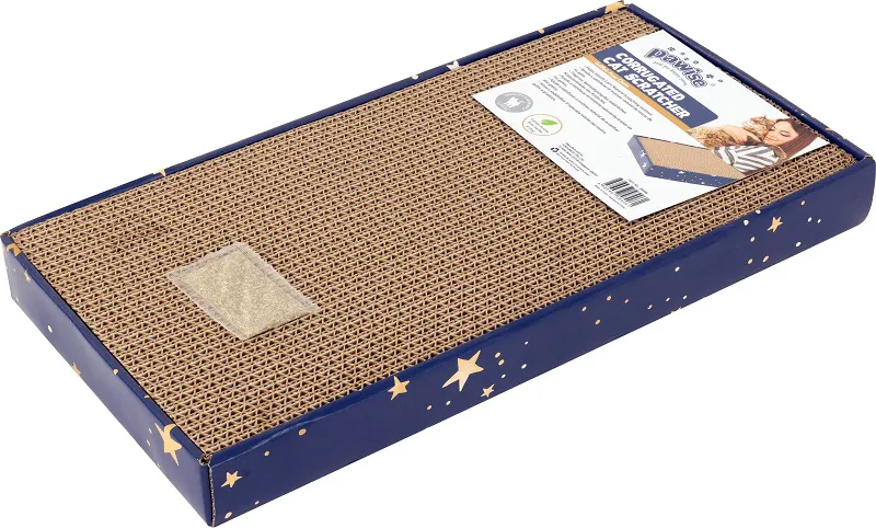 ARRANHADOR DE PAPELÃO G C/ CATNIP - 48 X