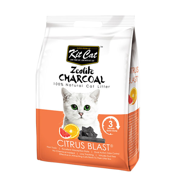 Kit Cat Zeolite Charcoal Cat Litter