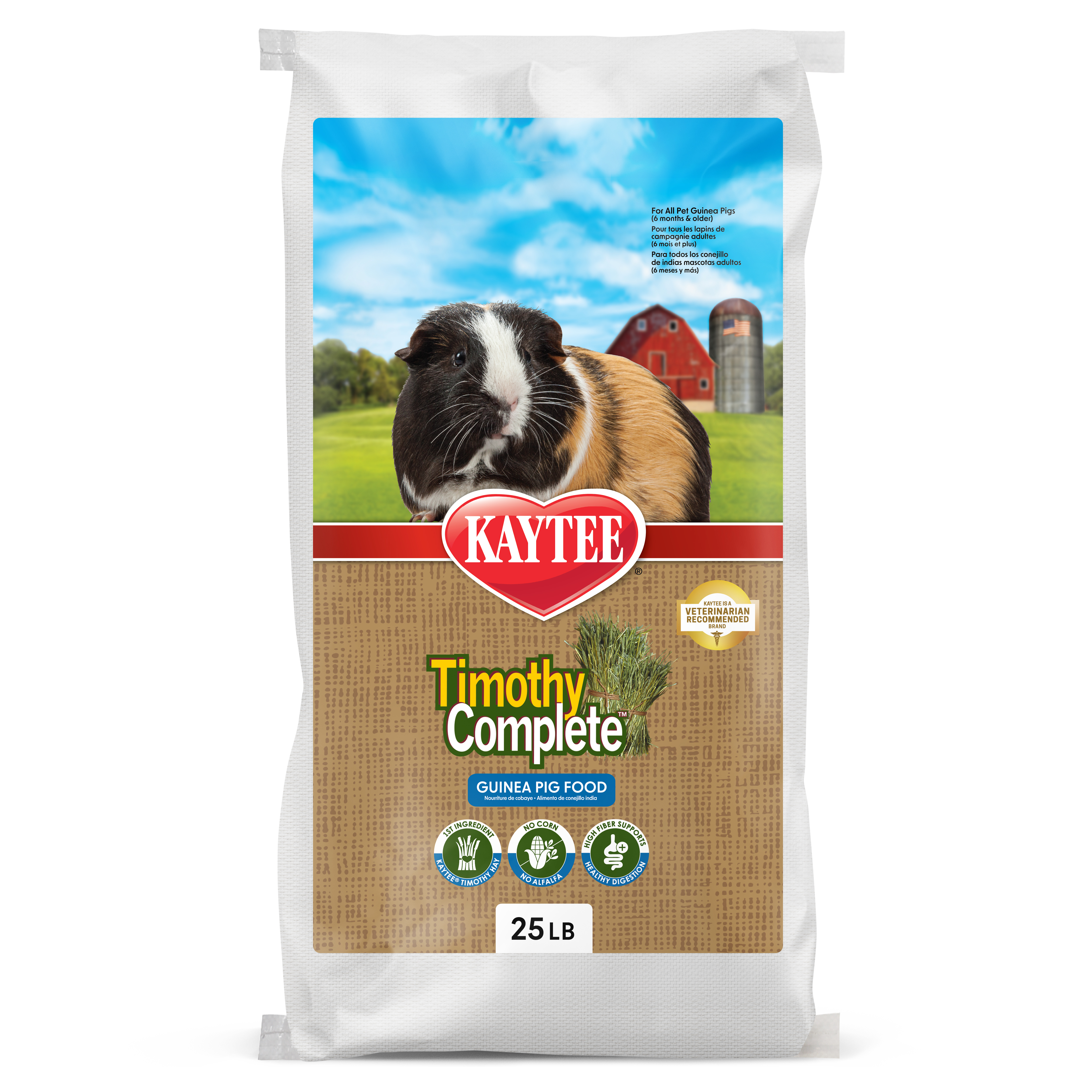 Kaytee Timothy Complete Guinea Pig Food