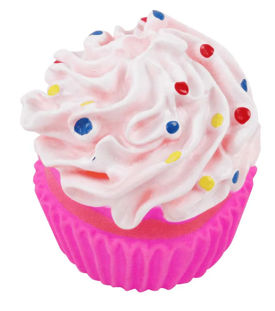 BRINQUEDO DE VINIL CUPCAKE - 8 CM