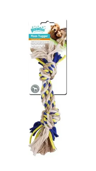 BRINQUEDO PARA CÃO OSSO DE CORDA 8"