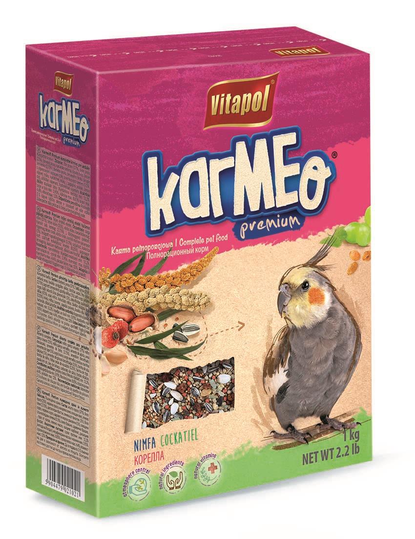 Karmeo pokarm pełnoporcjowy dla nimfy 1000 g