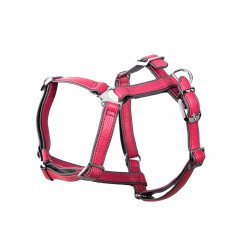 H Firenze Arnés en Genuine Leather Fuchsia