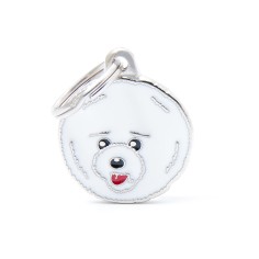 Friends Bichon Frise ID Tag