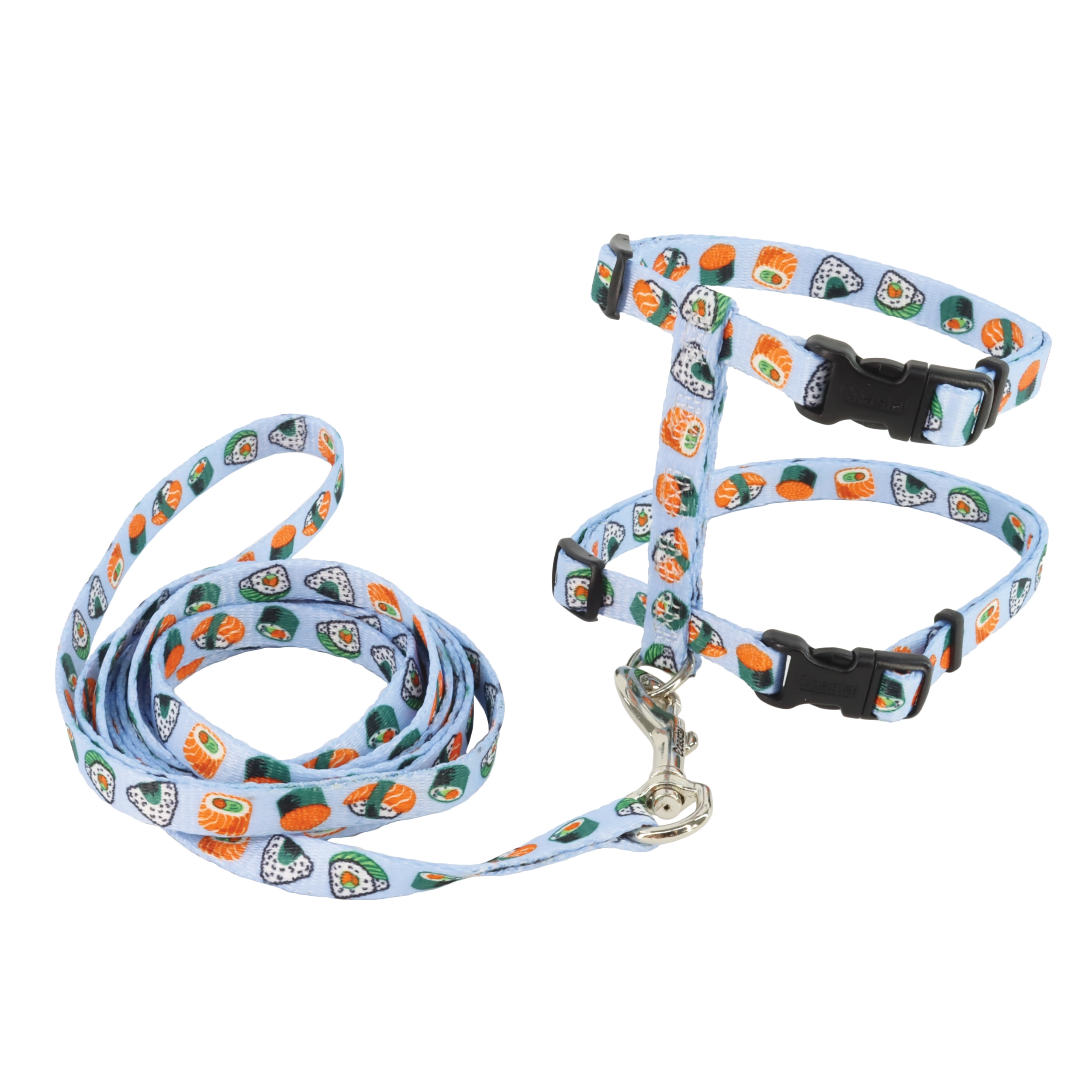 Figure "H" Fashion Adjustable Cat Harness and Leash Combo