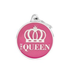 Charms Big "The Queen" ID Tag