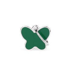 Charms Green Butterfly ID Tag