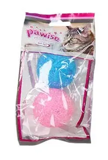 BRINQUEDO PARA GATO BOLA PURPURINA(5,3CM