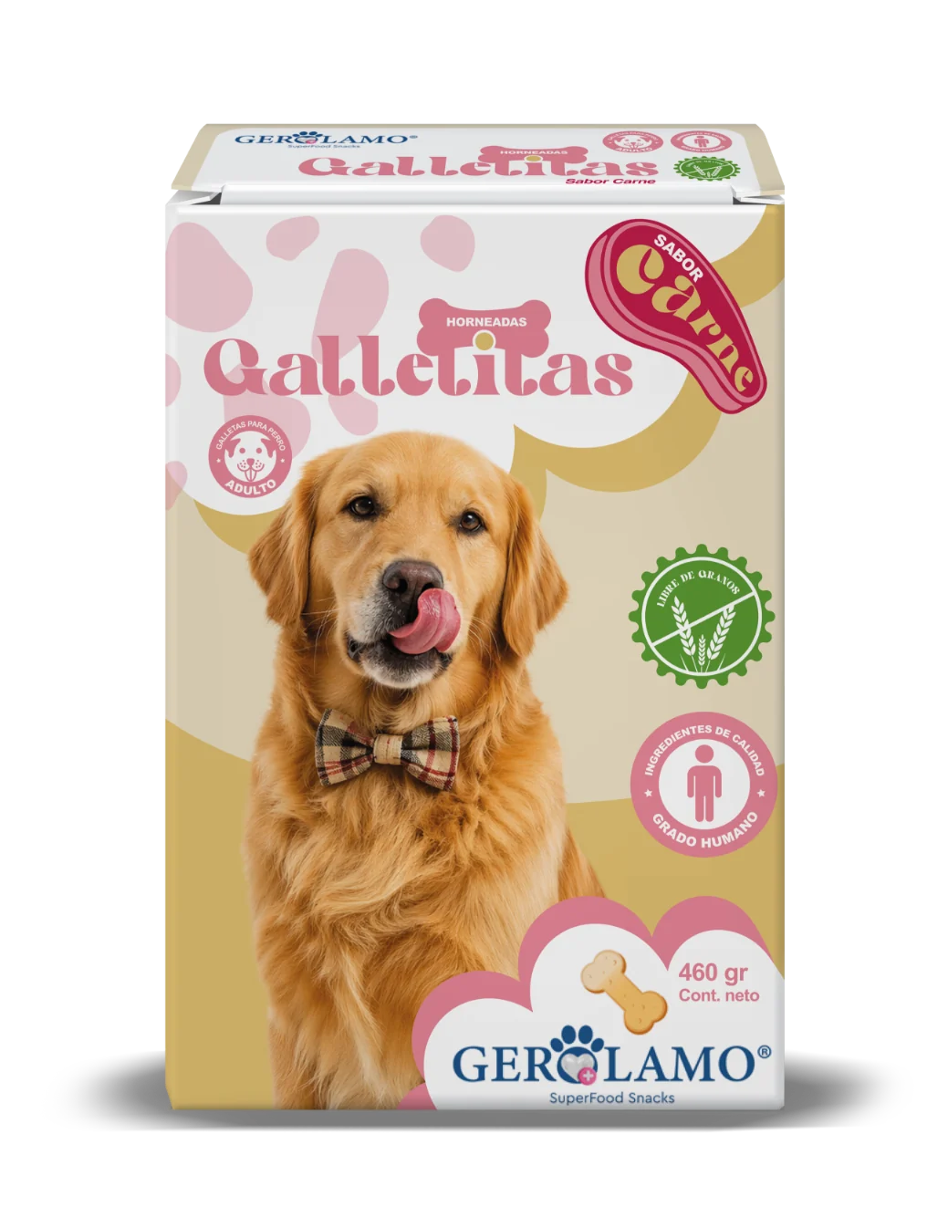 Galleta Hueso Grain Free Adulto Carne