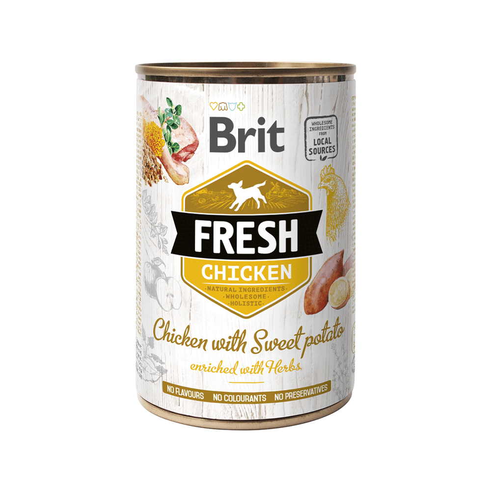 Brit Fresh Wet Food - Chicken with Sweet Potato