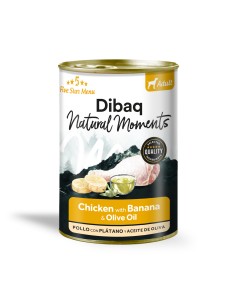 Dibaq Natural Moments Adulto Pollo con plátano