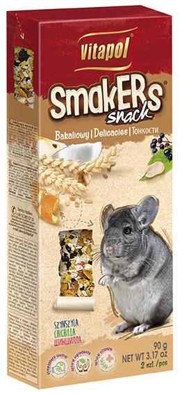 Smakers Snack bakaliowy dla szynszyli 2 szt 90 g