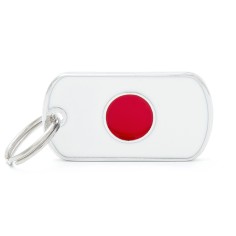 Flags Japan ID Tag
