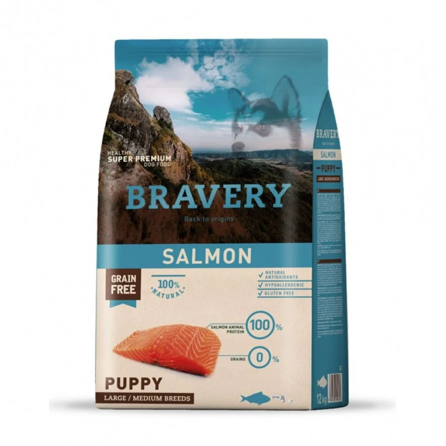 Salmon Puppy Large Medium Breeds