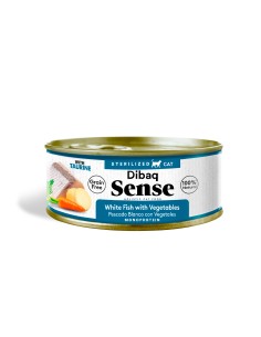 Dibaq Sense Esterilizado Pescado Blanco con Vegetales