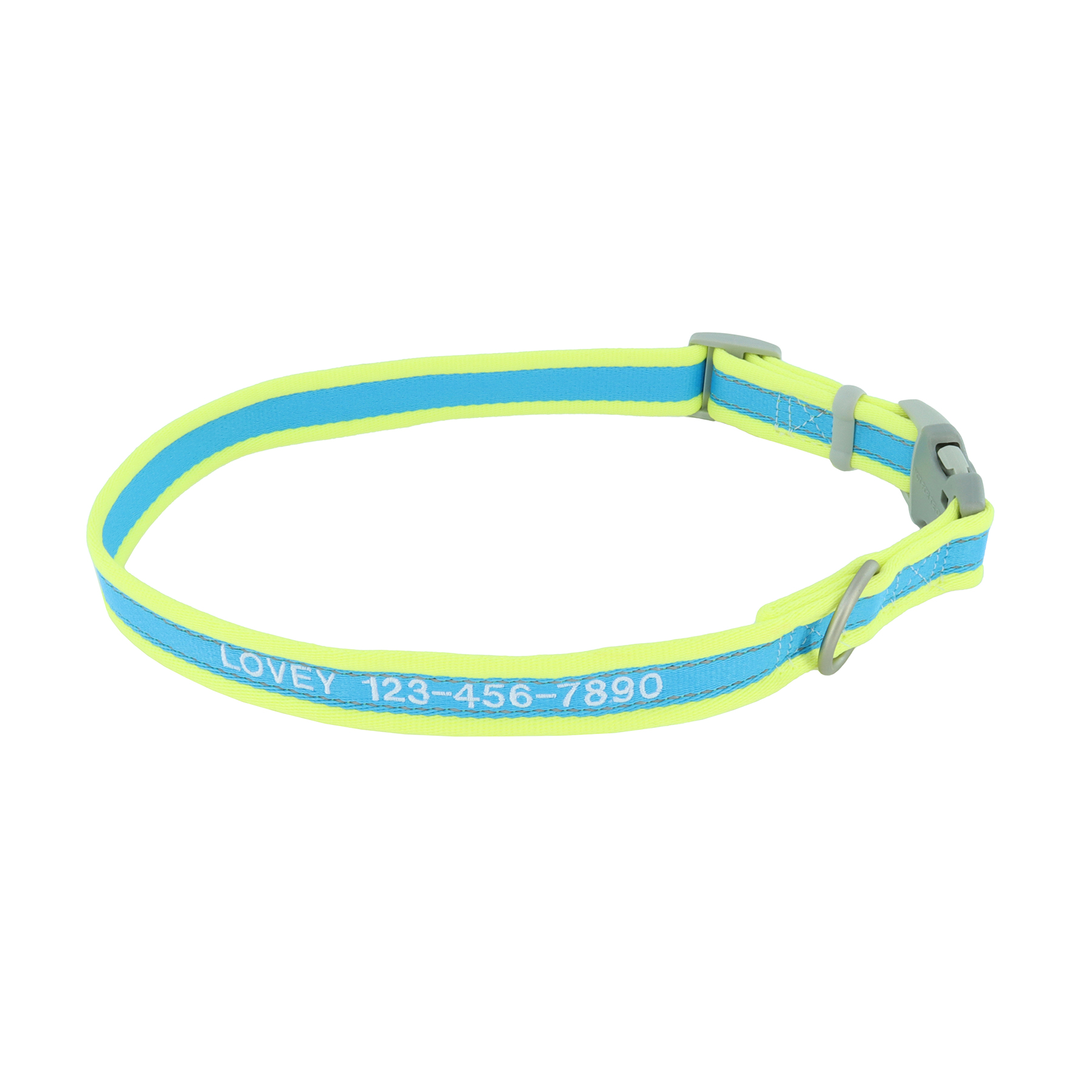Pro Reflective Adjustable Dog Collar - Personalized