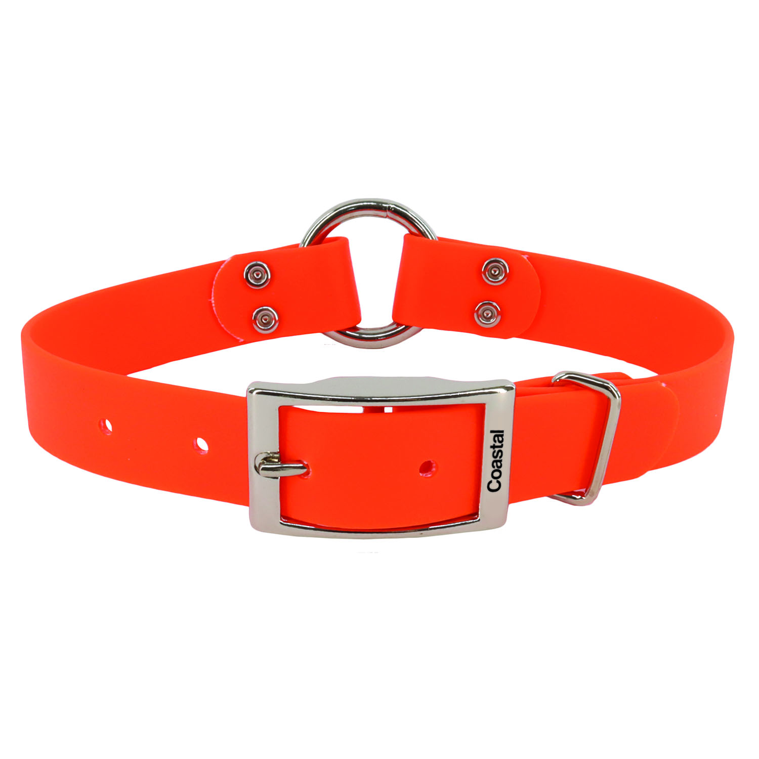 Water & Woods Waterproof Hound Dog Collar with Center Ring