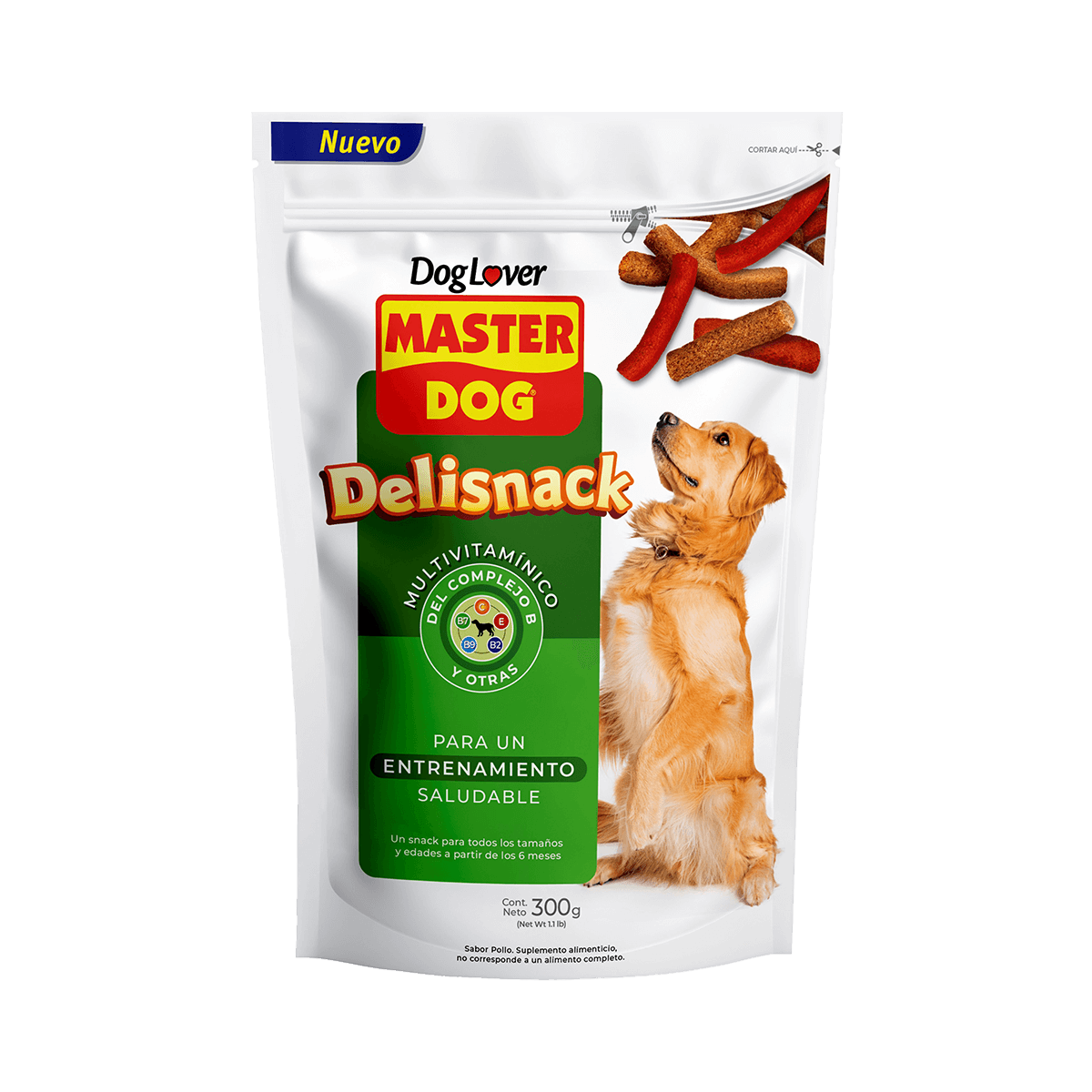 Master Dog Delisnack Multivitamínico