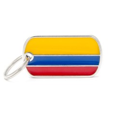 Flags Colombia ID Tag