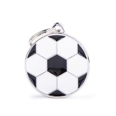 Charms Big Soccer ID Tag